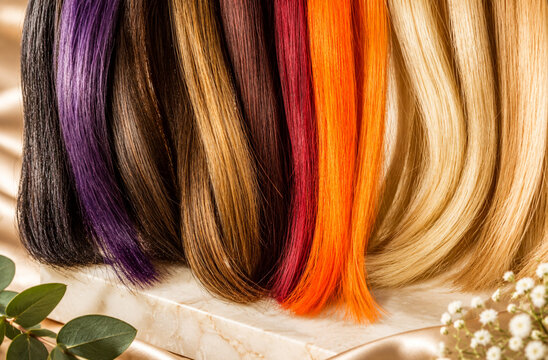 M&egrave;ches de cheveux 