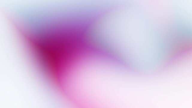 Minimal clean white soft magenta and bright purple gradient motion loop with smooth glowing liquid light flow Perfect for elegant video intros and overlays