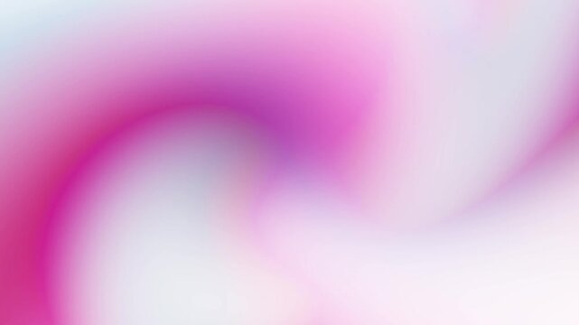 Soft clean white pastel pink and light lavender gradient background loop with subtle glowing liquid light reflections Perfect for aesthetic presentation backgrounds and intros