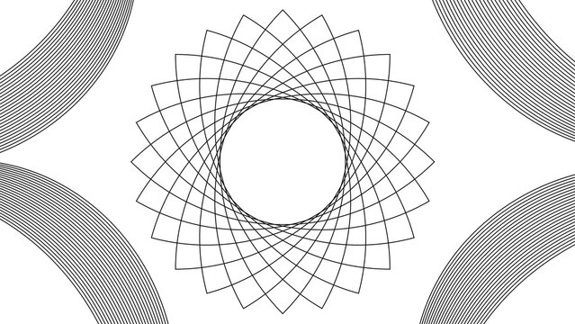 black and white abstract background