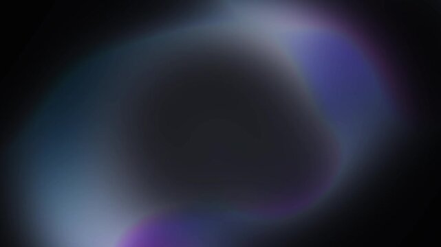 Deep dark violet purple and black gradient motion loop featuring smooth glowing fluid light blur Perfect for modern presentation backgrounds and intros