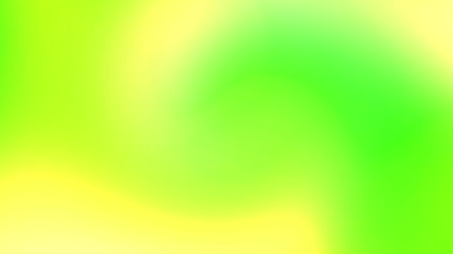 Vibrant yellow and bright lime green gradient background loop with smooth glowing liquid wave textures Perfect for energetic video backgrounds and digital displays