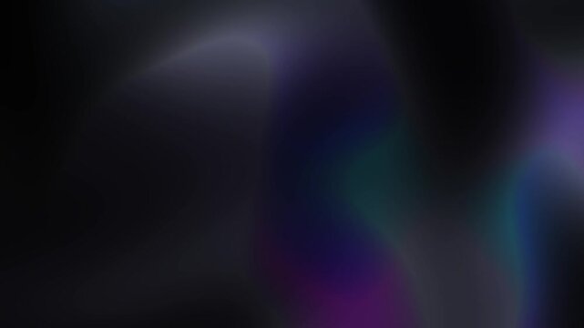 Minimal dark monochromatic black purple and subtle dark blue gradient motion loop with gentle liquid light glow Perfect for elegant cinematic overlays