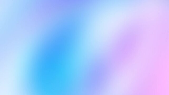 Soft dreamy bright cyan light blue and white pastel gradient motion loop featuring smooth glowing wave light Perfect for stylish video intros and creative overlays
