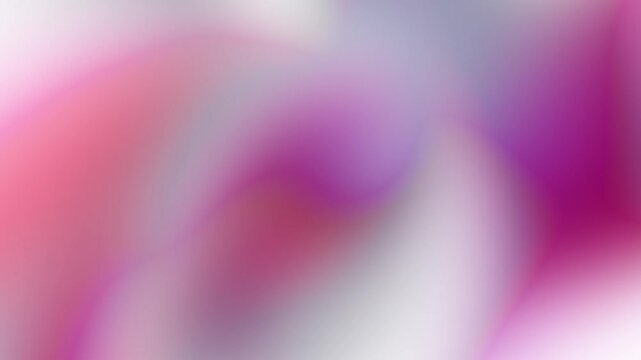 Soft dreamy pastel pink lavender and white gradient motion loop featuring smooth glowing wave light Perfect for stylish video intros and creative overlays