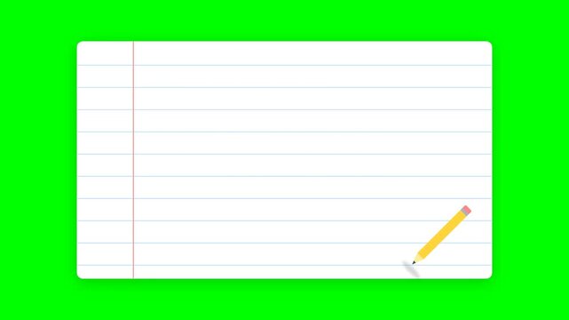 paper with pencil and eraser business, write, education, empty