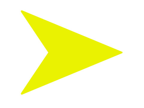 Vector illustration of a right-pointing arrow