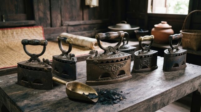old fashioned objects