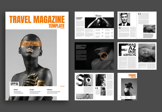 Travel Magazine Template