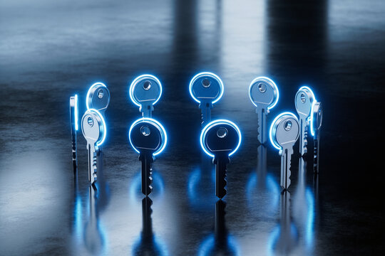 Ring of Glowing Digital Keys, Encryption Key Management