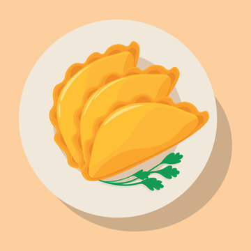 pies on a plate