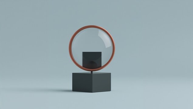 Business Risk Assessment and Risk Analysis Concept with Magnifying Glass