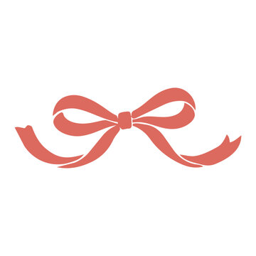 Ribbon Vector Icon Illustration for Gift and Decoration Design／リボンのベクターアイコンイラスト