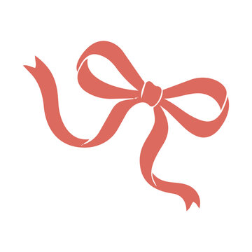Ribbon Vector Icon Illustration for Gift and Decoration Design／リボンのベクターアイコンイラスト