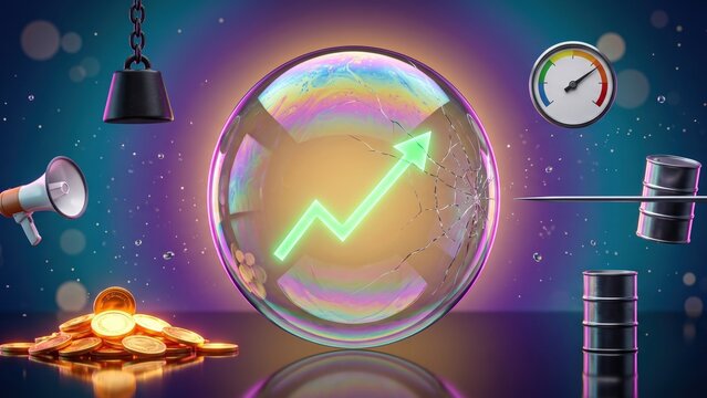 Market Bubble &ndash; Overvalued Assets Under Pressure from Debt, Hype and Rising Rates
