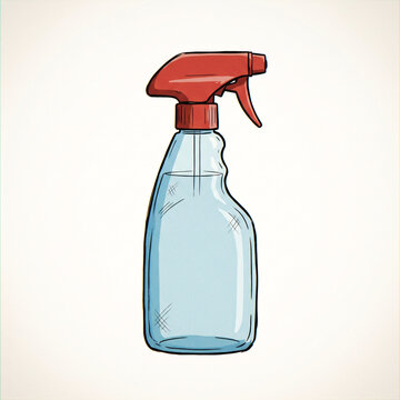 Empty Trigger Spray Bottle