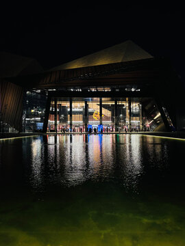 Sochi Russia June 26, 2026: night view of the Sirius Concert Center