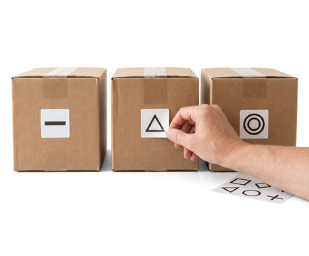 Visual concept for resource organization, emergency logistics, inventory control, and preparedness without readable labeling.