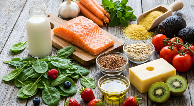 Fresh Salmon and Superfood Medley