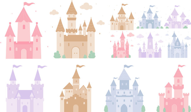 Castle Fairy Illustration
