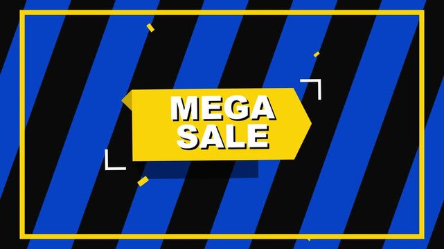 Mega Sale Promotional Motion Graphic