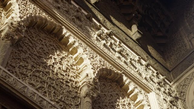 This is a high-resolution video showing the streets and historical fabric of the city of Fez, Morocco.