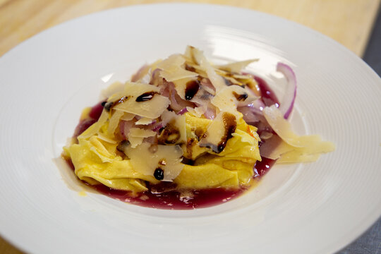 recipes with pumpkin ingredients, tortelloni and cake, preparation of a typical dish