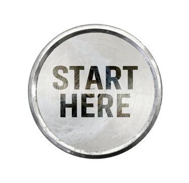 start here sign