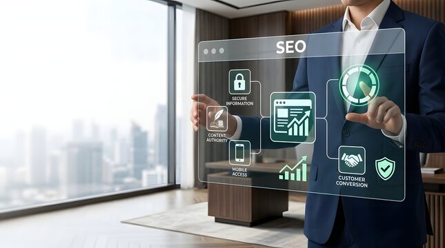 Digital marketing strategy leveraging seo for business growth and increased online visibility