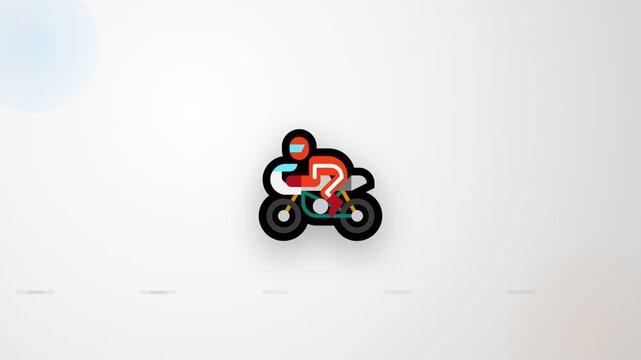 man riding a bicycle
