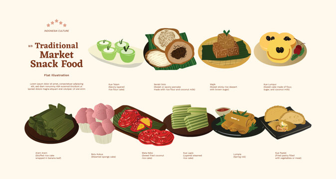 Cell shaded isolated illustration of snack food