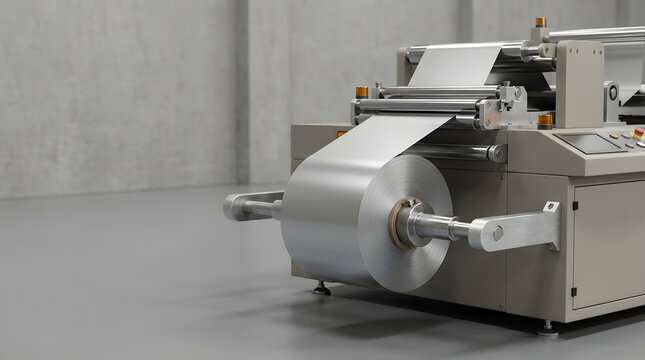Battery Cell Production Line With Electrode Rolls and Precision Guide Rollers Demonstrating Strict Quality Control for Electric Vehicle Cell Manufacturing