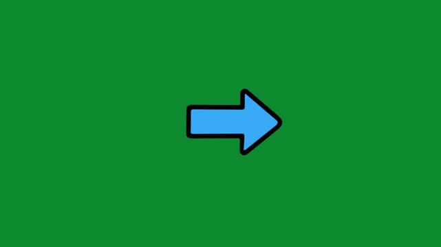 Colorful Animated Directional Arrows Pack Animation for Business Presentations, Educational Explainer Videos, Creative Direction Pointer and Hand Drawn Design Graphic Elements Collection.