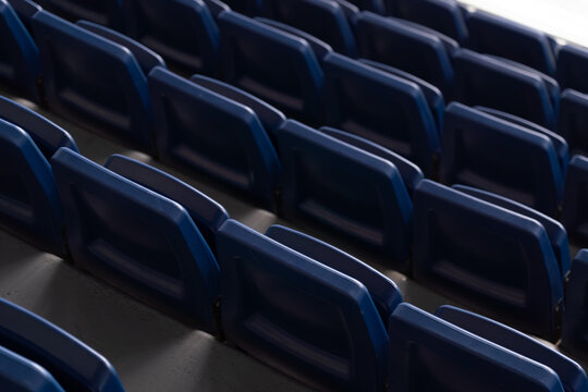 tiered seating in stadium 