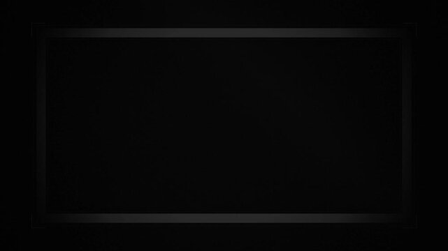 Grainy noise border frame animation vintage film style