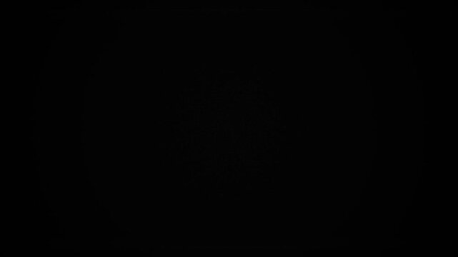Retro grainy noise border frame overlay animation