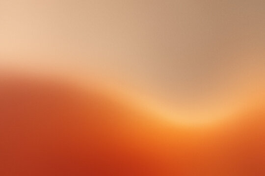Soft cream grey fading into orange and burnt red gradient