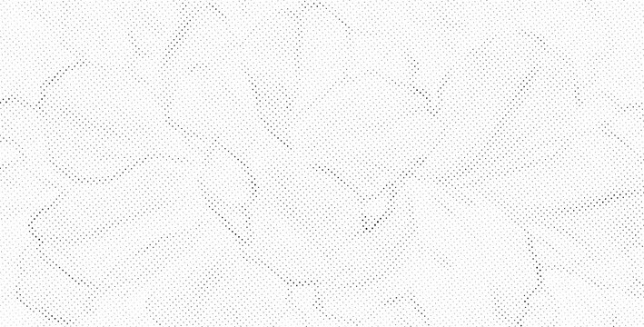 Halftone pattern silhouette of the number 42, black dotted typography on a white background, numerical