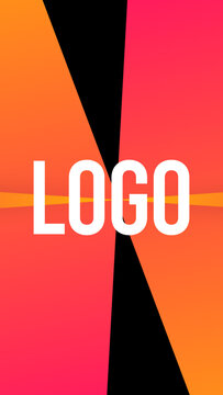 Vertical Logo Gradient Transitions 2 Random 1  &ndash; Colorful Gradient Logo Transitions, Brand Reveals, Smooth Wipes and Modern Vertical Effects for Reels, Stories and Shorts