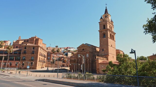 AGONCILLO, RIOJA, SPAIN - JULY 17, 2026: Medieval castle Aguas Mansas Castle, built 13th century in Agoncillo, La Rioja. Famous tourist destination in Spain, Europe 