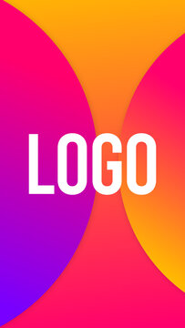 Vertical Logo Gradient Transitions 3 Cycles 2  &ndash; Colorful Gradient Logo Transitions, Brand Reveals, Smooth Wipes and Modern Vertical Effects for Reels, Stories and Shorts