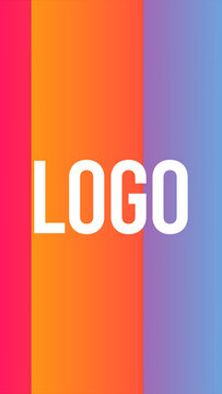 Vertical Logo Gradient Transitions 3 Slider Right to Left &ndash; Colorful Gradient Logo Transitions, Brand Reveals, Smooth Wipes and Modern Vertical Effects for Reels, Stories and Shorts
