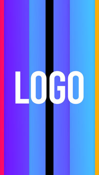 Vertical Logo Gradient Transitions 4 Vertical In  &ndash; Colorful Gradient Logo Transitions, Brand Reveals, Smooth Wipes and Modern Vertical Effects for Reels, Stories and Shorts