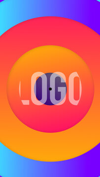 Vertical Logo Gradient Transitions 5 Spiral 1  &ndash; Colorful Gradient Logo Transitions, Brand Reveals, Smooth Wipes and Modern Vertical Effects for Reels, Stories and Shorts