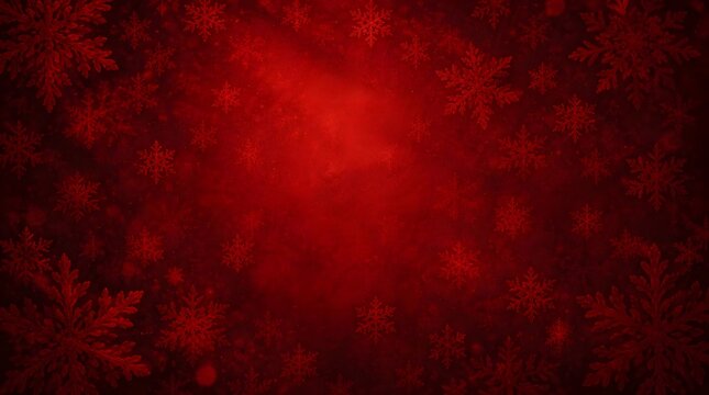 Deep Red Abstract Background with Glowing Texture.