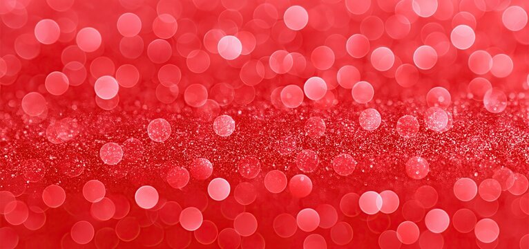 Festive winter scene featuring glowing red lights and warm, cozy holiday decorations.