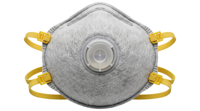 Industrial dust particulate respirator mask with valve