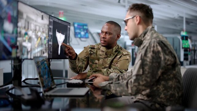 Engineers Using Computer Software