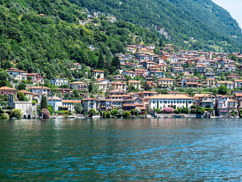 Italinen Lombardai, Comer See,  Lago di Como, Provinz Como, Blick auf Tremezzina