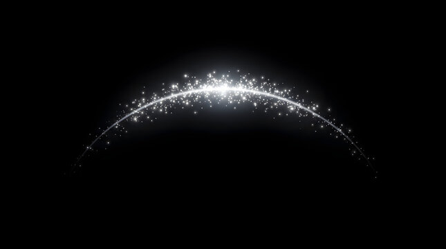 Glowing Energy Ring and Angel Wings Light PNG Element Set 149